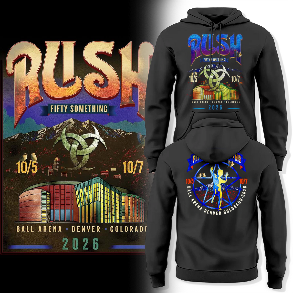 Fifty Something Tour 2026 Houston Hoodie