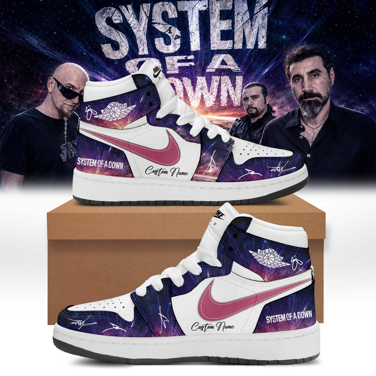 System of a Down "Europe / UK Stadium Tour 2026" Signature Limited Edition - Shoes