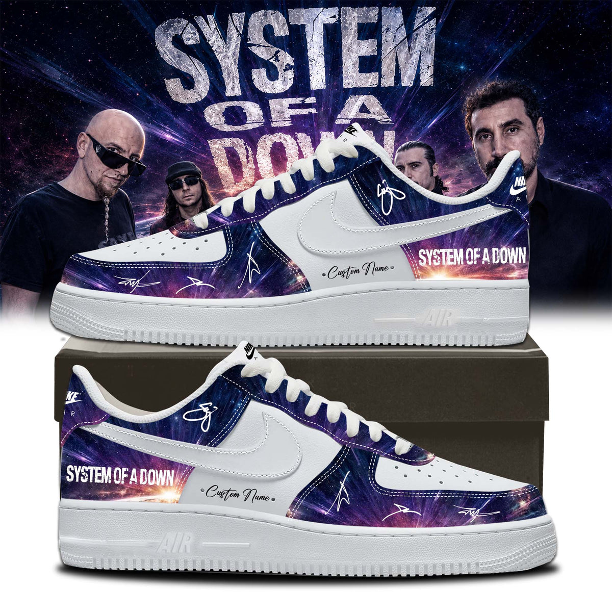 System of a Down "Europe / UK Stadium Tour 2026" Signature Limited Edition - Shoes