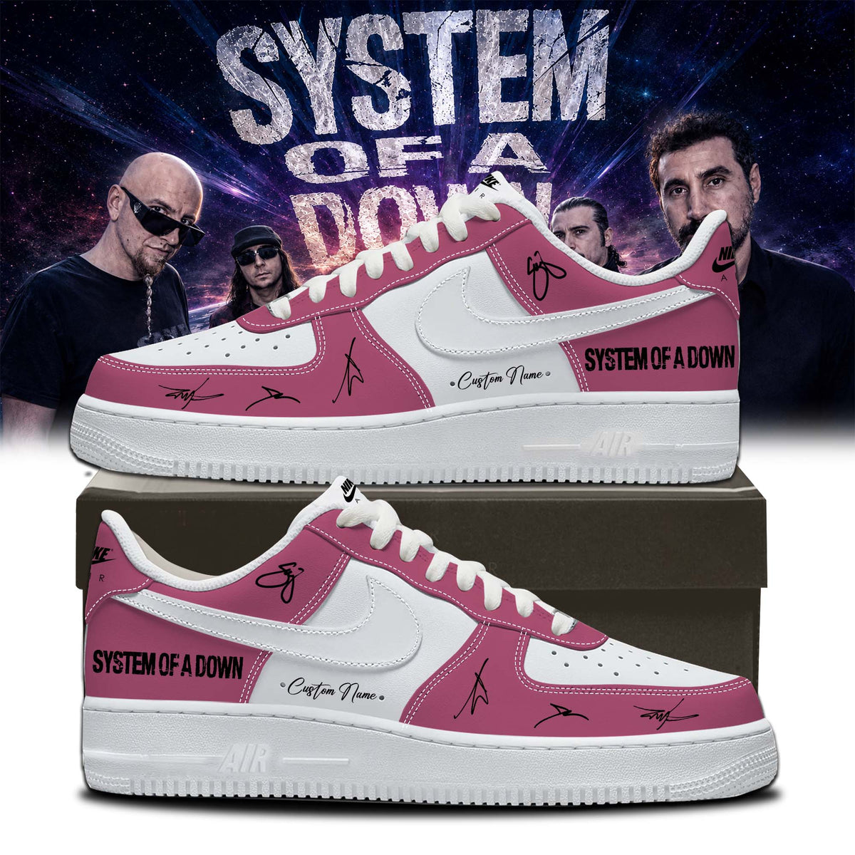System of a Down "Europe / UK Stadium Tour 2026" Signature Limited Edition - Shoes 2