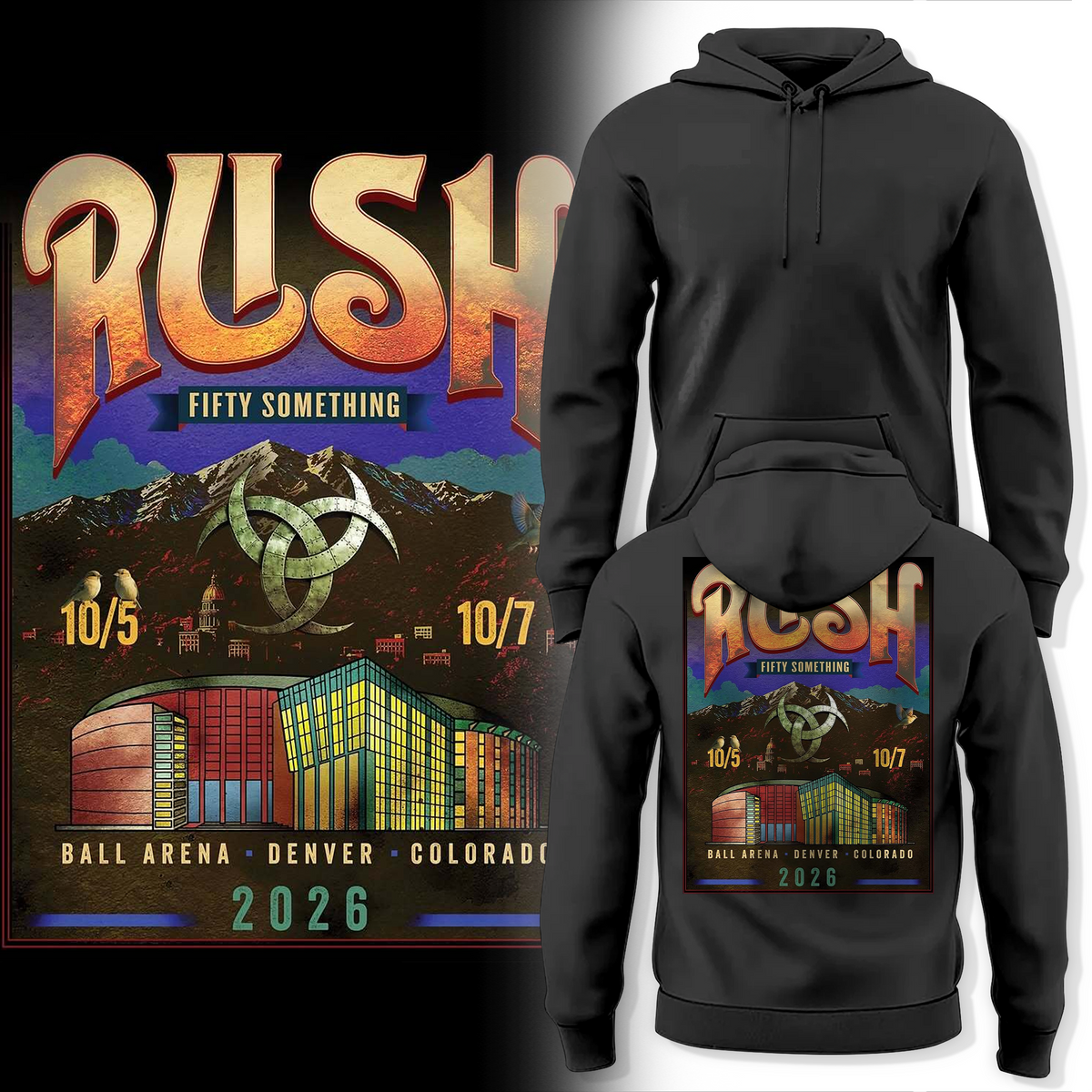 Fifty Something Tour 2026 Houston Hoodie