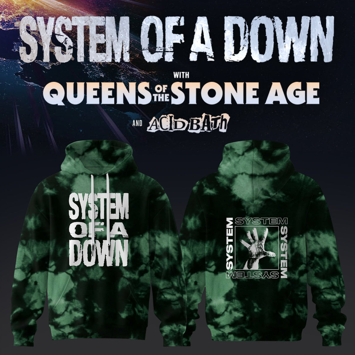 S.O.A.D - UK & EU Tour 2026 Limited Hoodie
