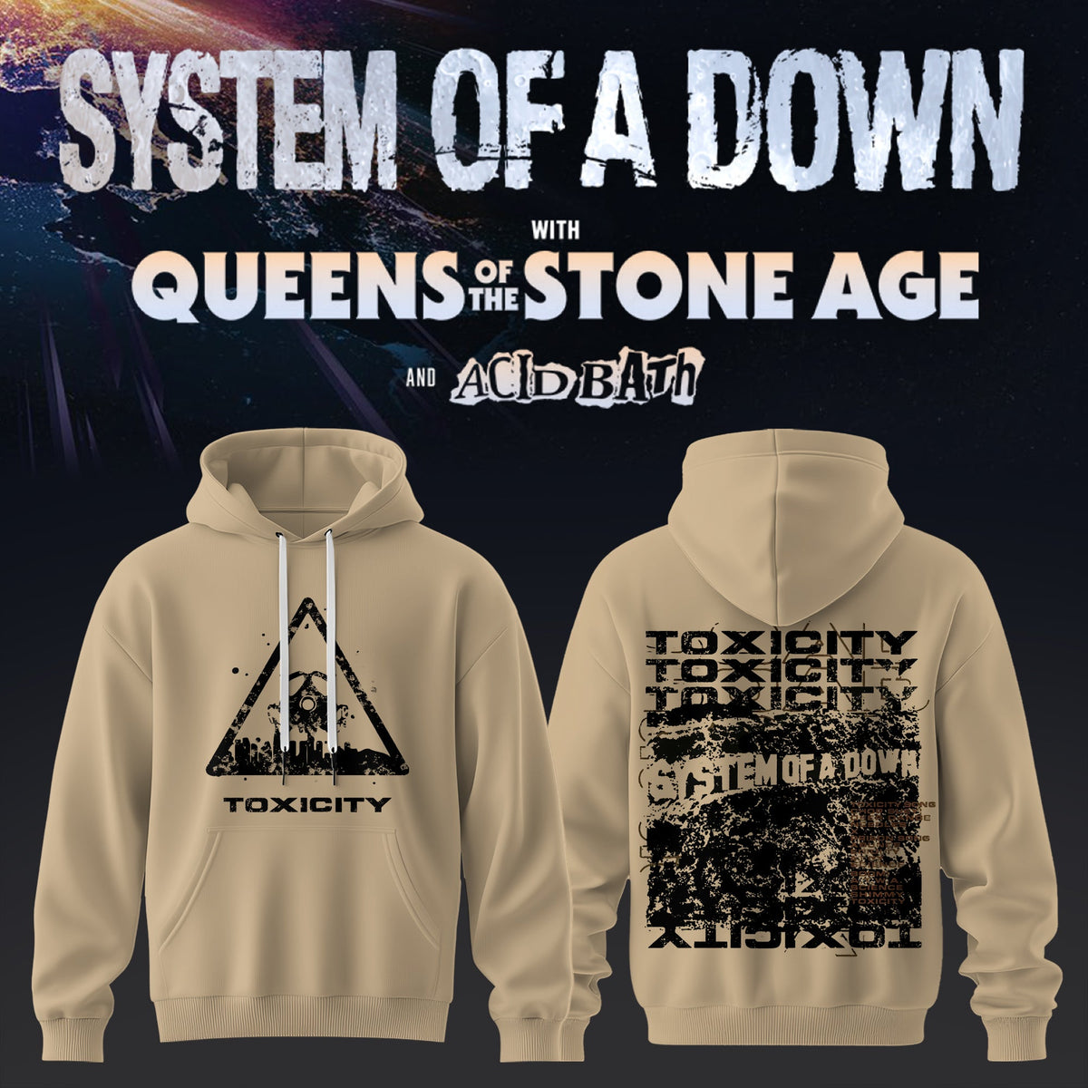 S.O.A.D - UK & EU Tour 2026 Limited Hoodie