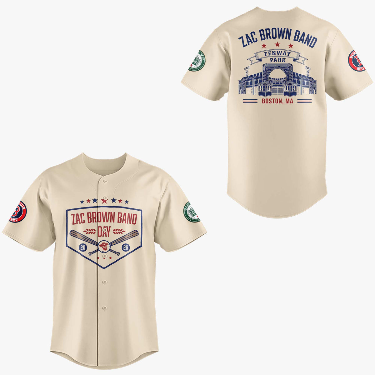 Limited Edition ZBB Day at Fenway Park Jersey-KC07202612