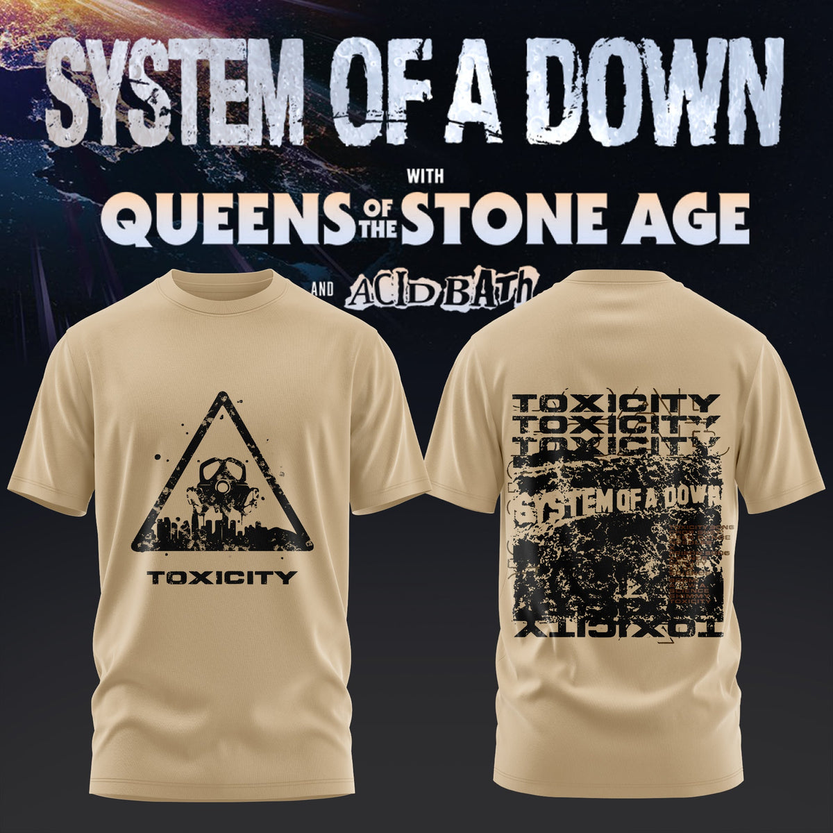 S.O.A.D - UK & EU Tour 2026 Limited T-Shirt