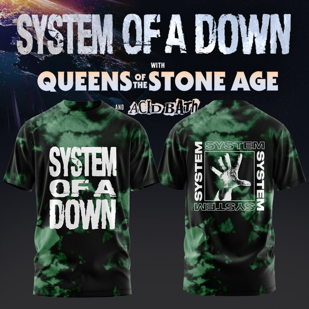 S.O.A.D - UK & EU Tour 2026 Limited T-Shirt