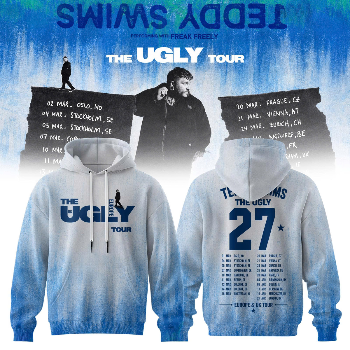 The Ugly Tour Europe & UK '27 Hoodie