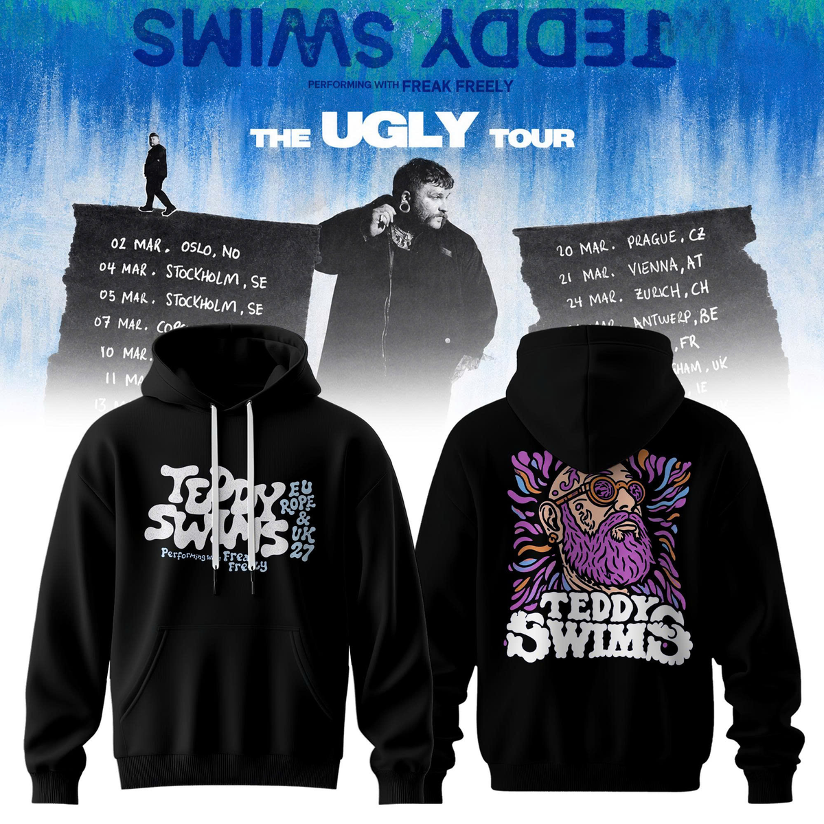 The Ugly Tour Europe & UK '27 Hoodie