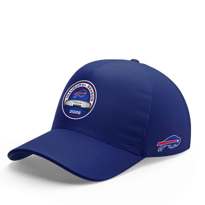 Buffalo Bills 2026 Highmark Stadium Inaugural Season Logo T-Shirt (Blue)