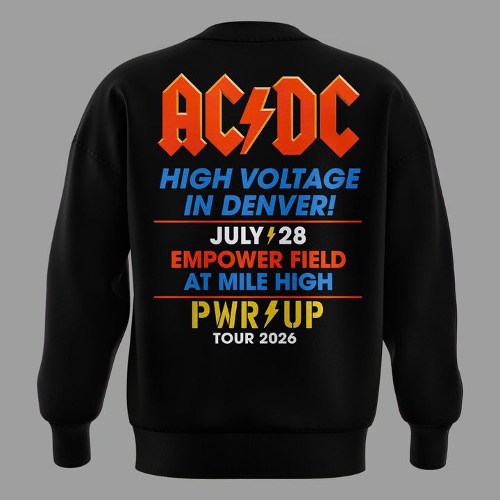 01.AC/DC x Denver -POWER UP TOUR 2026 SWEATSHIRT