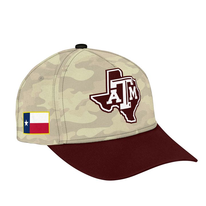 2. Texas A&M Aggies Honor & Support Camo T-Shirt