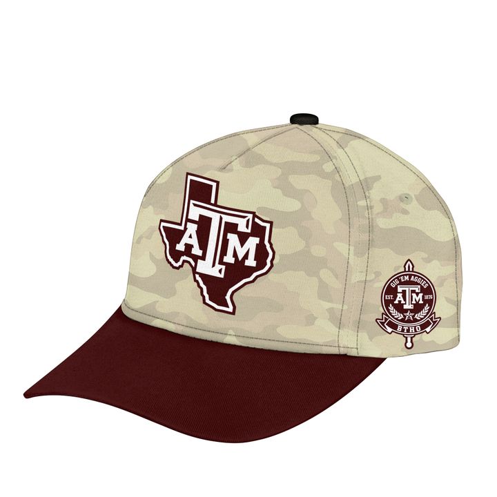 Texas A&M Aggies Honor & Support Camo Zip Hoodie