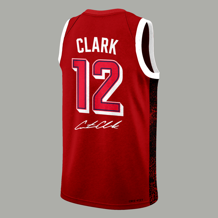 01.Caitlin Clark 12 USA Basketball Jersey 2026 -Signature