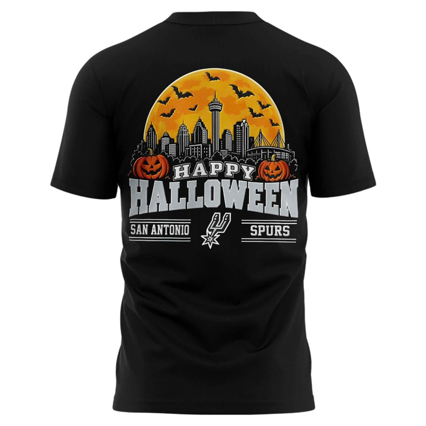 Unisex San Antonio Spurs 2026 Halloween Night T-shirt