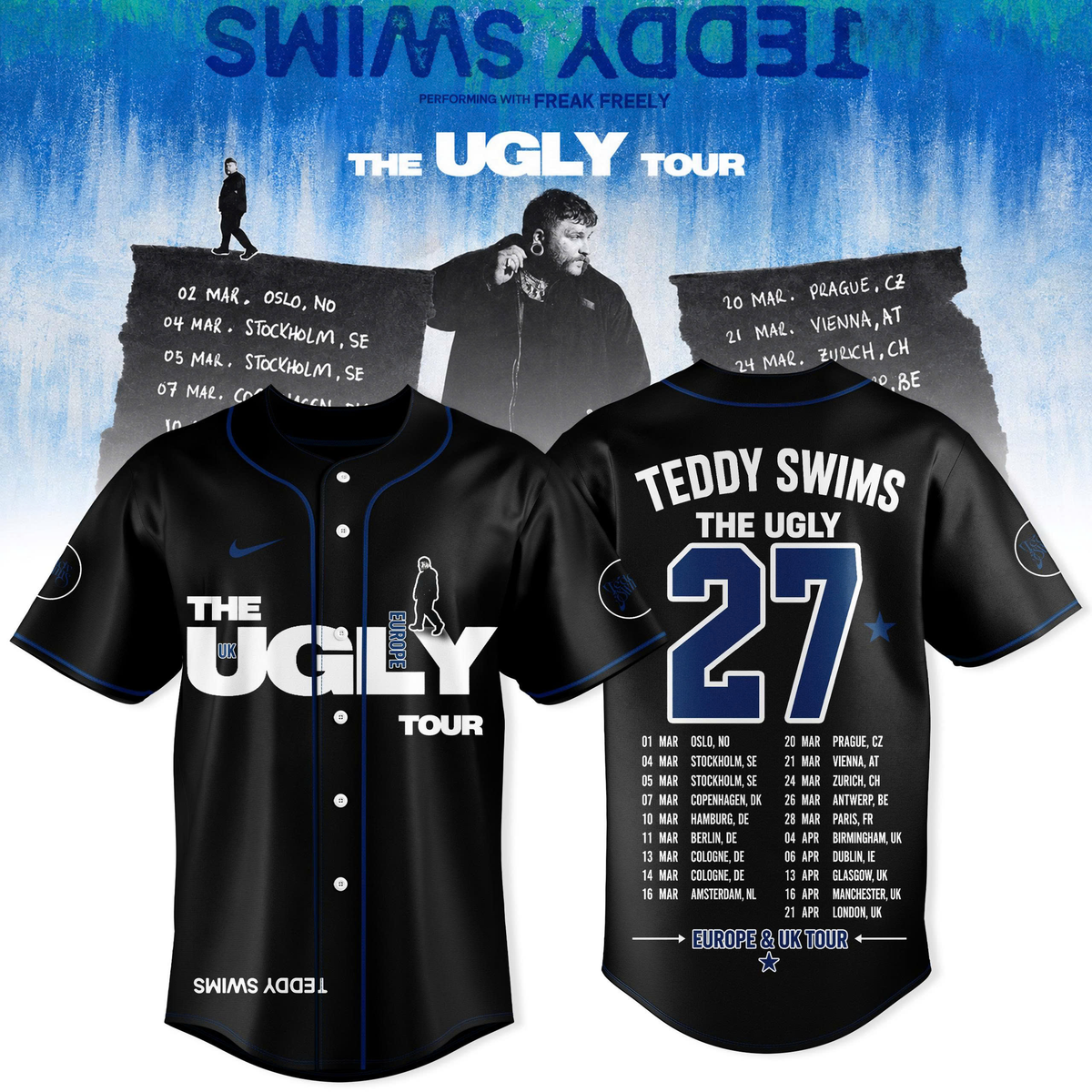 _ The Ugly Tour Europe & UK '27 Jersey