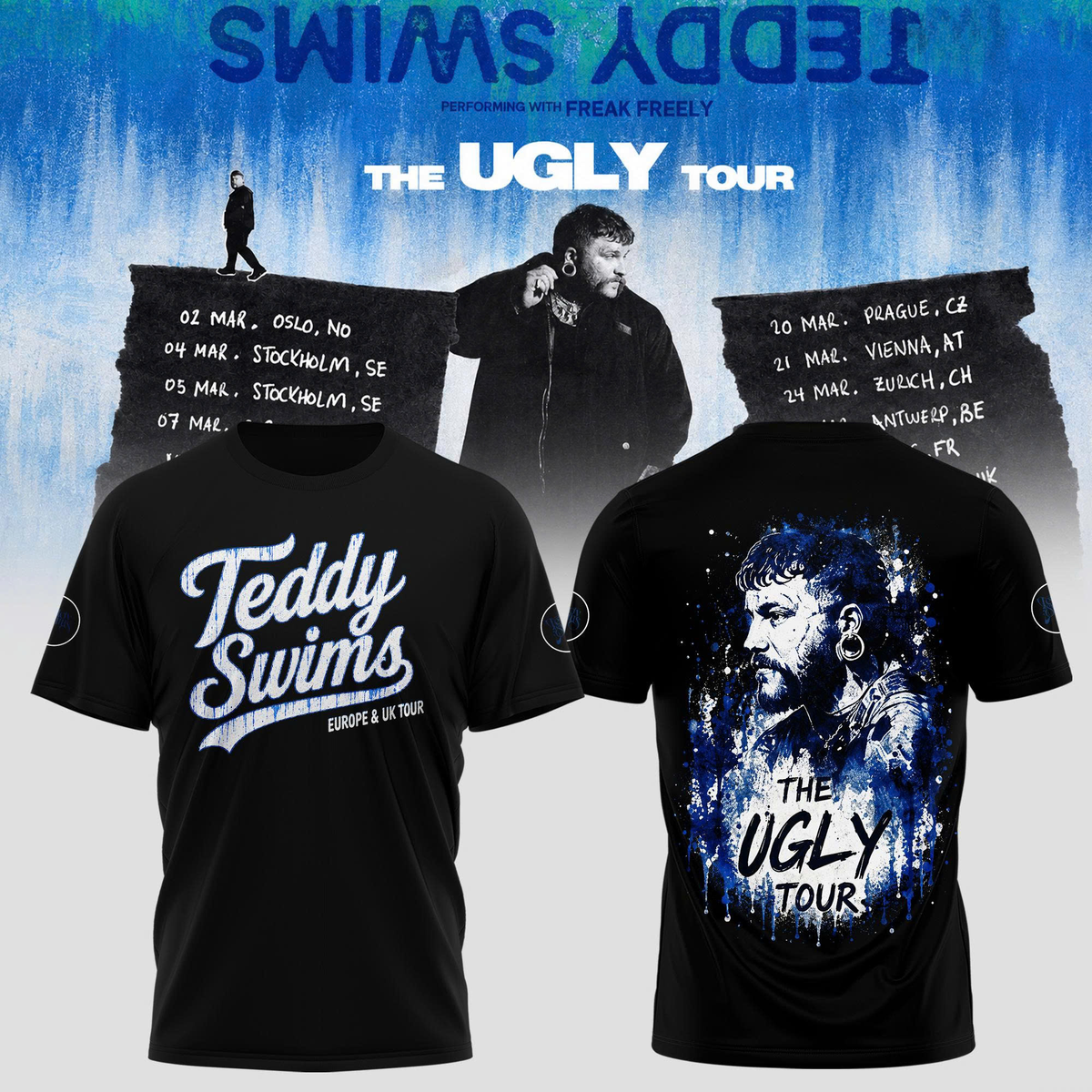 .The Ugly Tour Europe & UK '27 T-Shirt