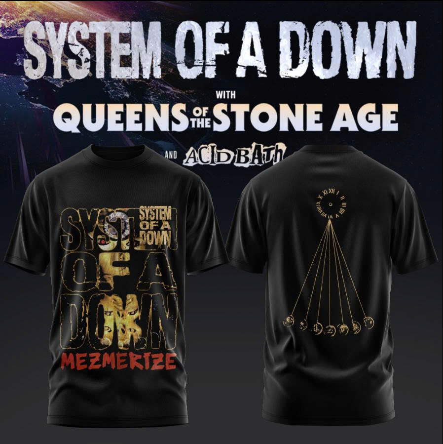 S.O.A.D - UK & EU Tour 2026 Limited T-Shirt
