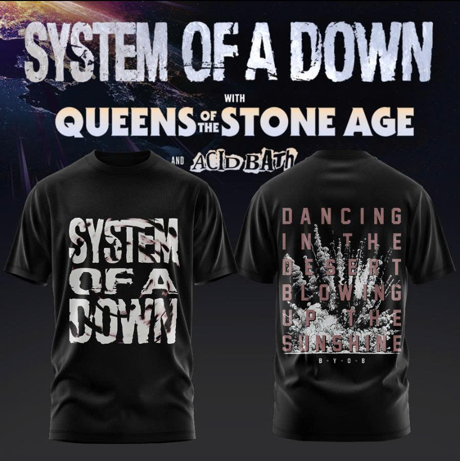 S.O.A.D - UK & EU Tour 2026 Limited T-Shirt
