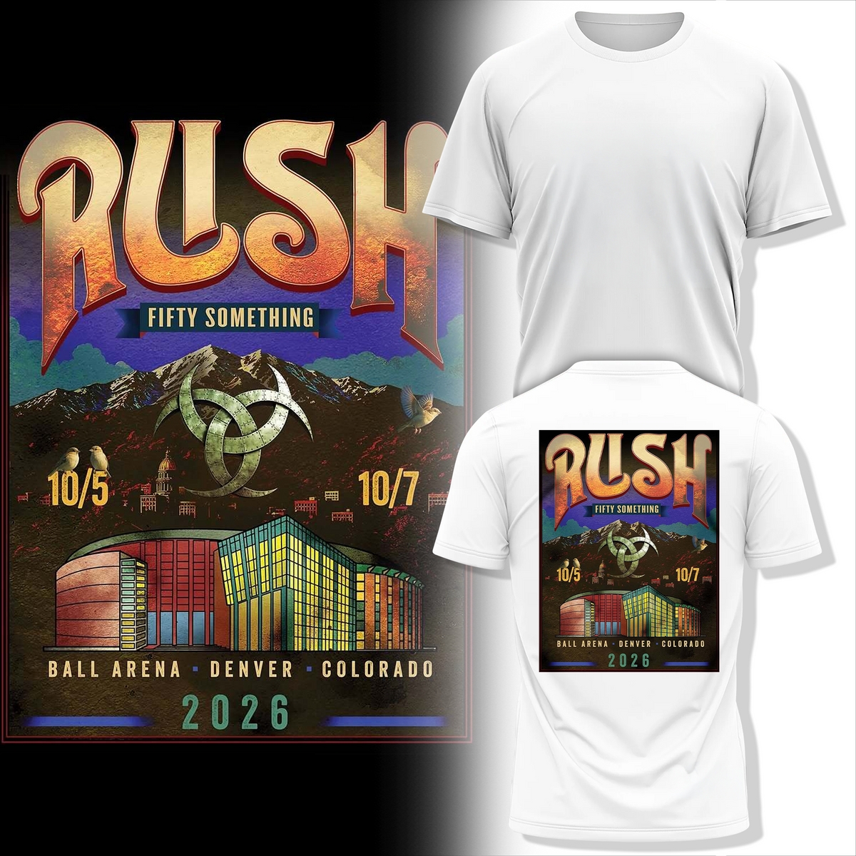 Fifty Something Tour 2026 Houston T-shirt
