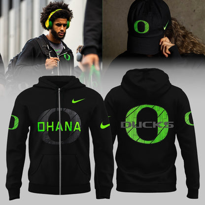 Oregon Ducks x Ohana Limited Edition ZIP Hoodie