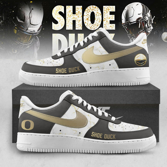 2025 Oregon Football “Shoe Duck” Special Edition AF1 Sneakers