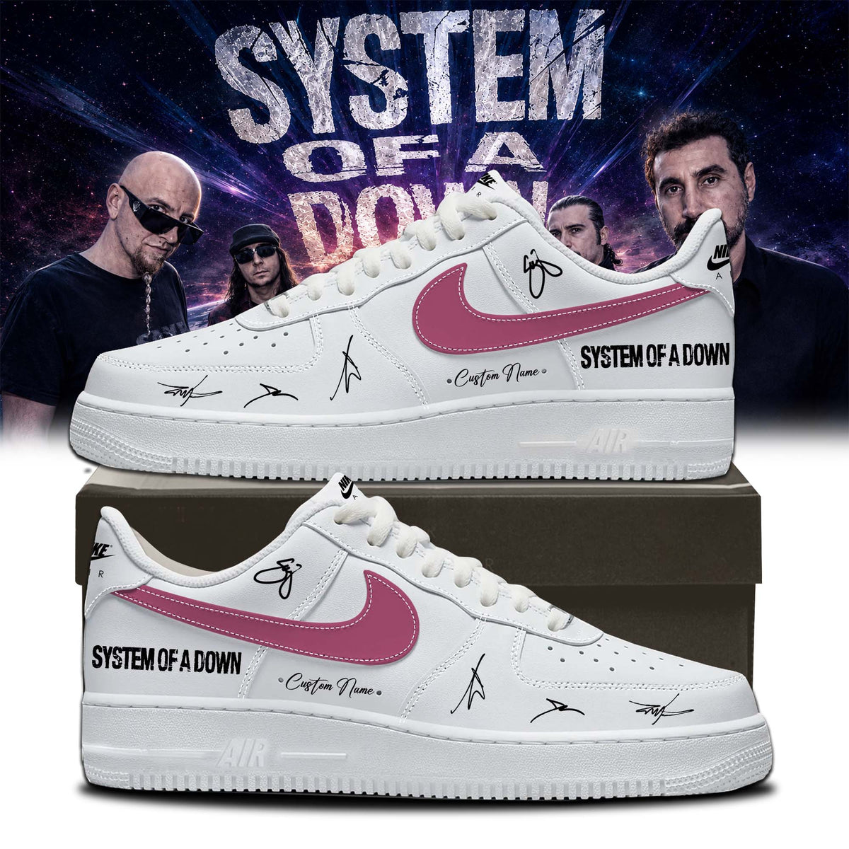 System of a Down "Europe / UK Stadium Tour 2026"  Signature Limited Edition - Shoes 3