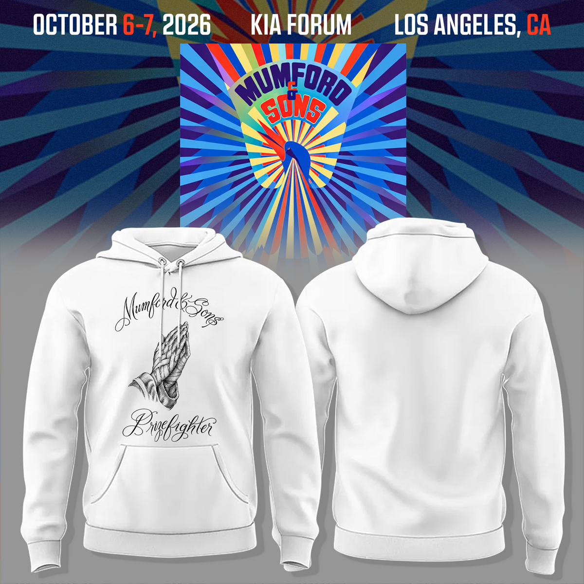 Limited Edition Prizefighter Tour 2026, CA Hoodie