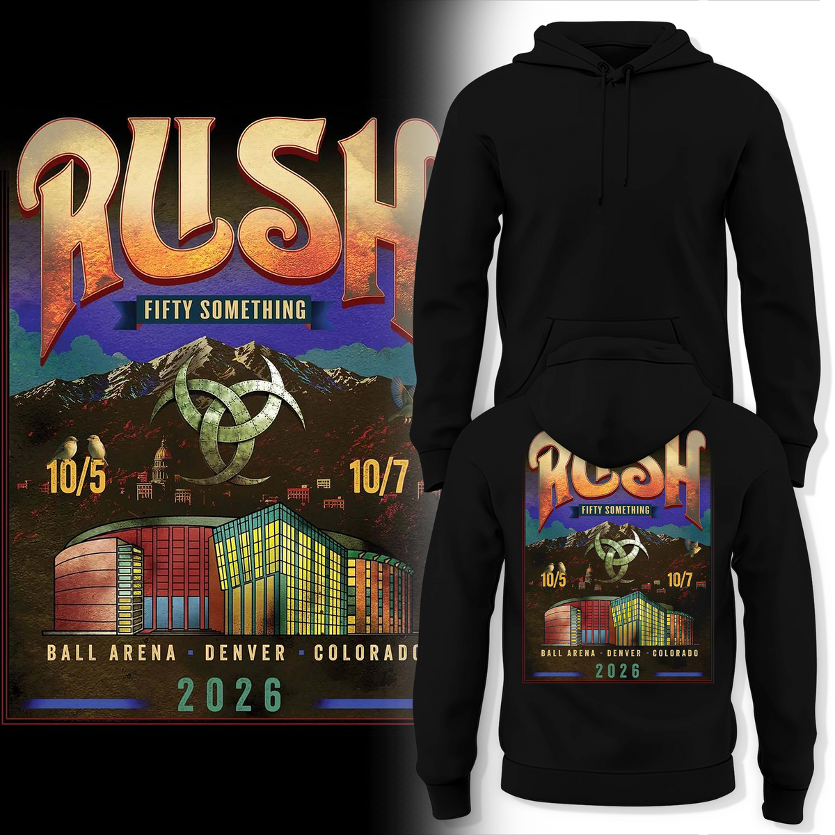 Fifty Something Tour 2026 Houston Hoodie