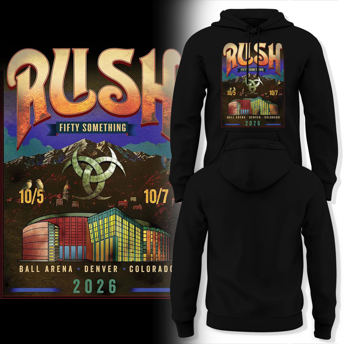 Fifty Something Tour 2026 Houston Hoodie