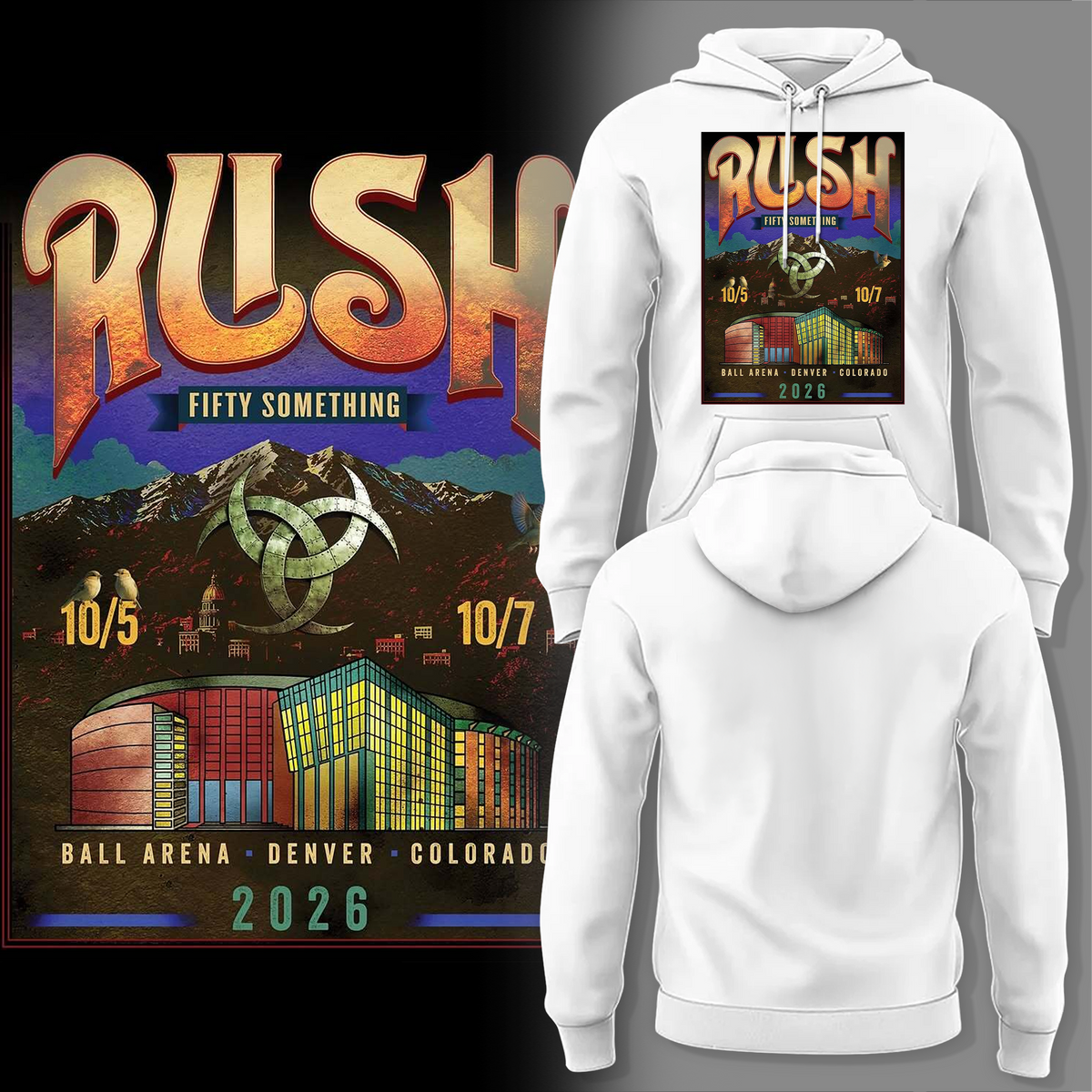 Fifty Something Tour 2026 Houston Hoodie