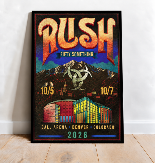 Fifty Something Tour 2026 Denver Poster