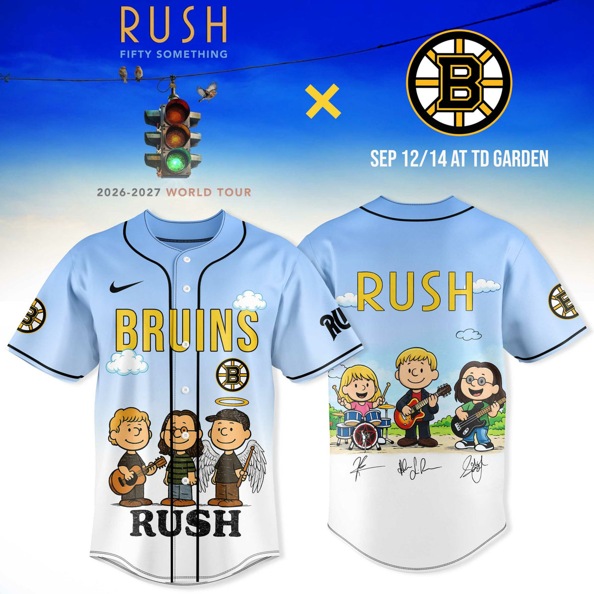 BOS – RUSH ‘Fifty Something’ World Tour
