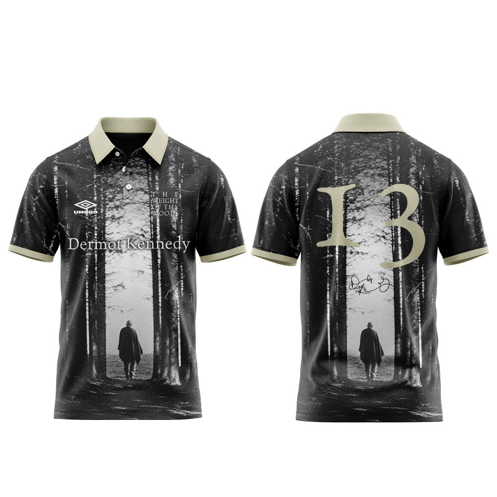 Dermot Kennedy x The Weight of the Woods Tour 2026 Limited Polo Signature