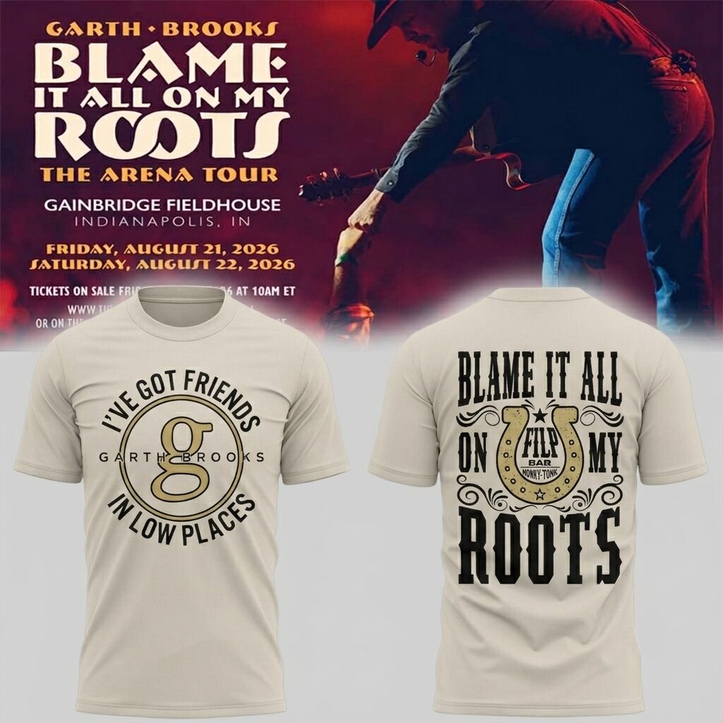 Limited Edition "Blame It All On My Roots - The Arena Tour" T-Shirts HP26070801T27