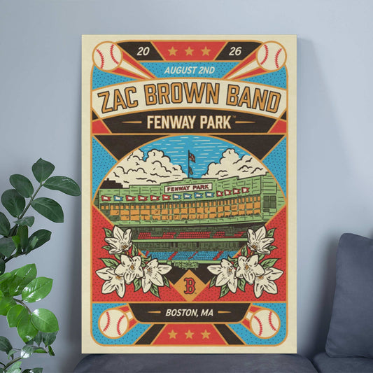 Limited Edition Love &amp; Fear Tour in Fenway Park Poster-KC08032625