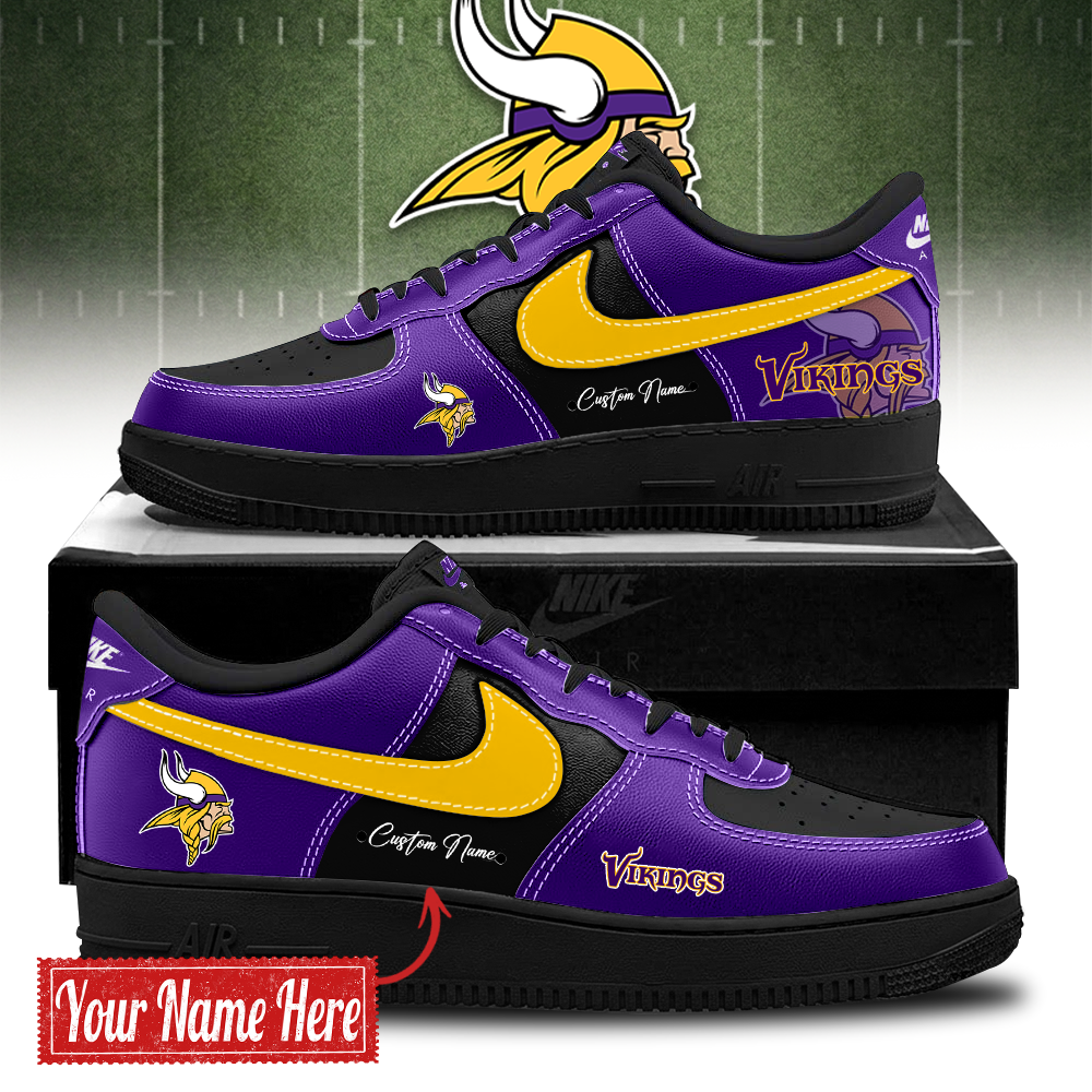 Minnesota Vikings 2026 New AF1 Sneakers V2