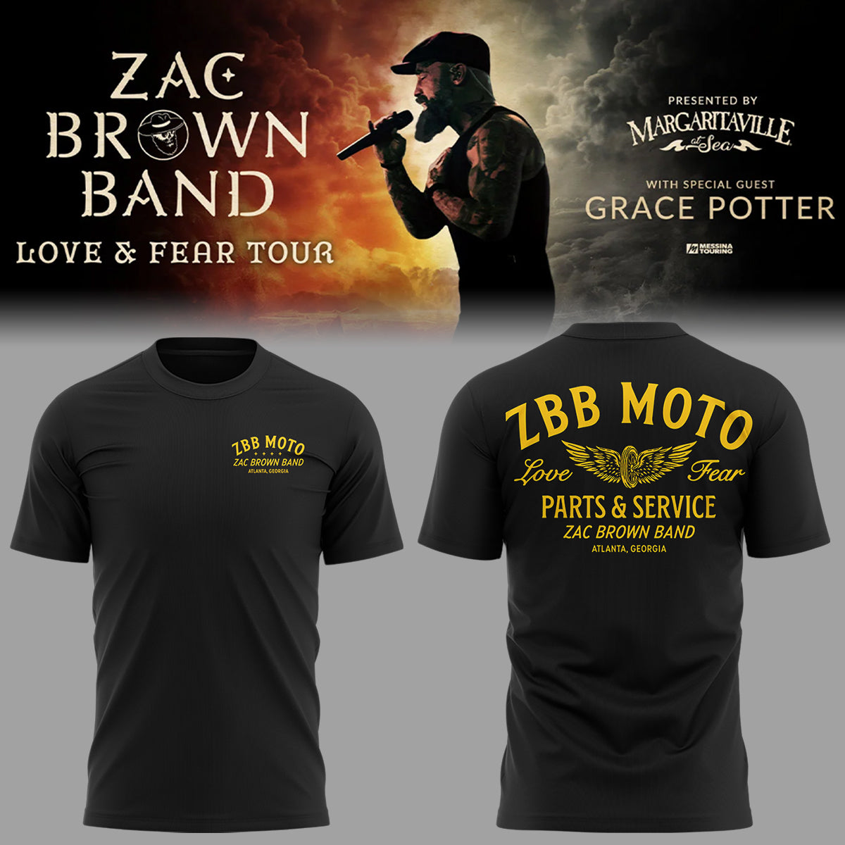 Limited Edition Love &amp; Fear Tour Shirt-ND07182604