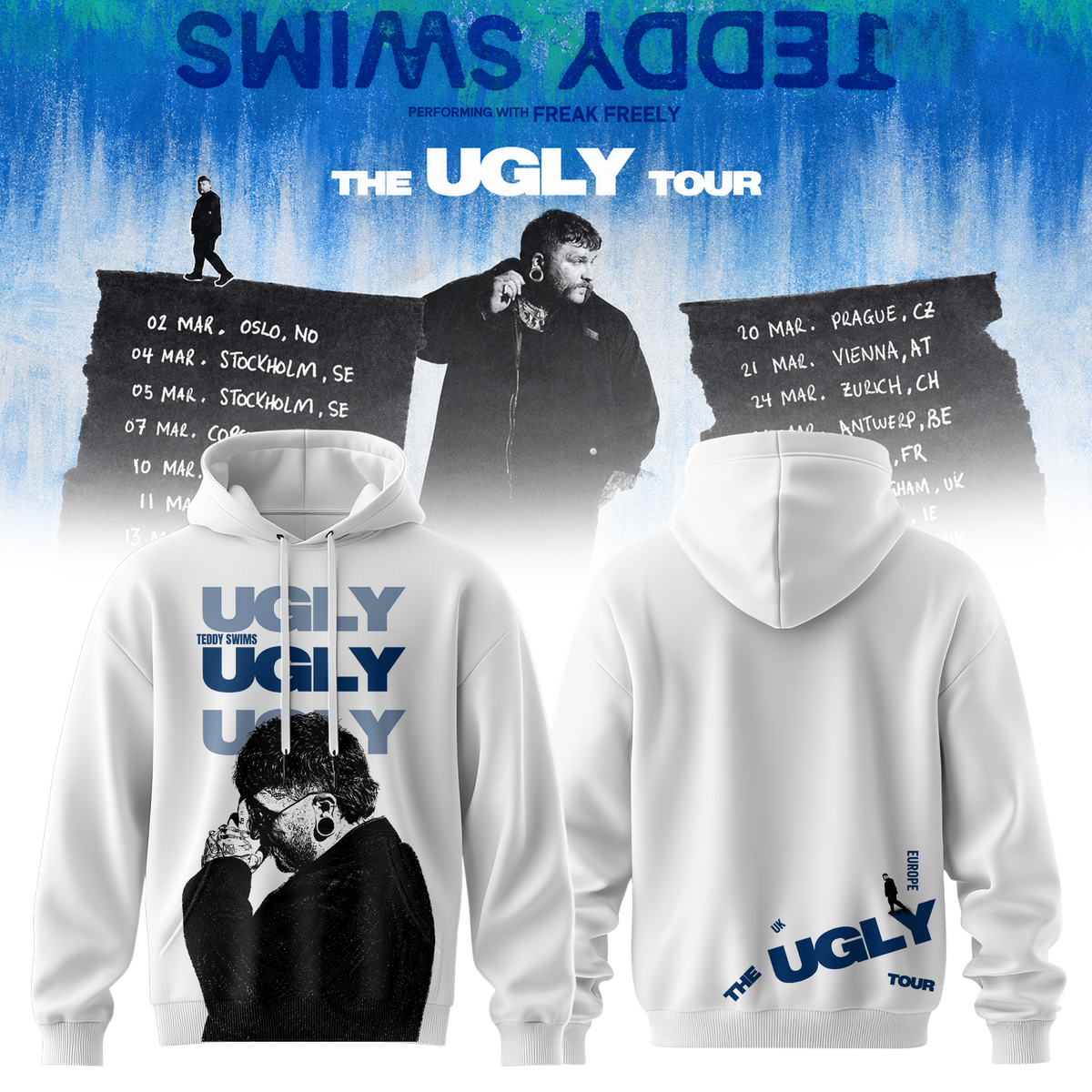 The Ugly Tour Europe &amp; UK '27 Hoodie