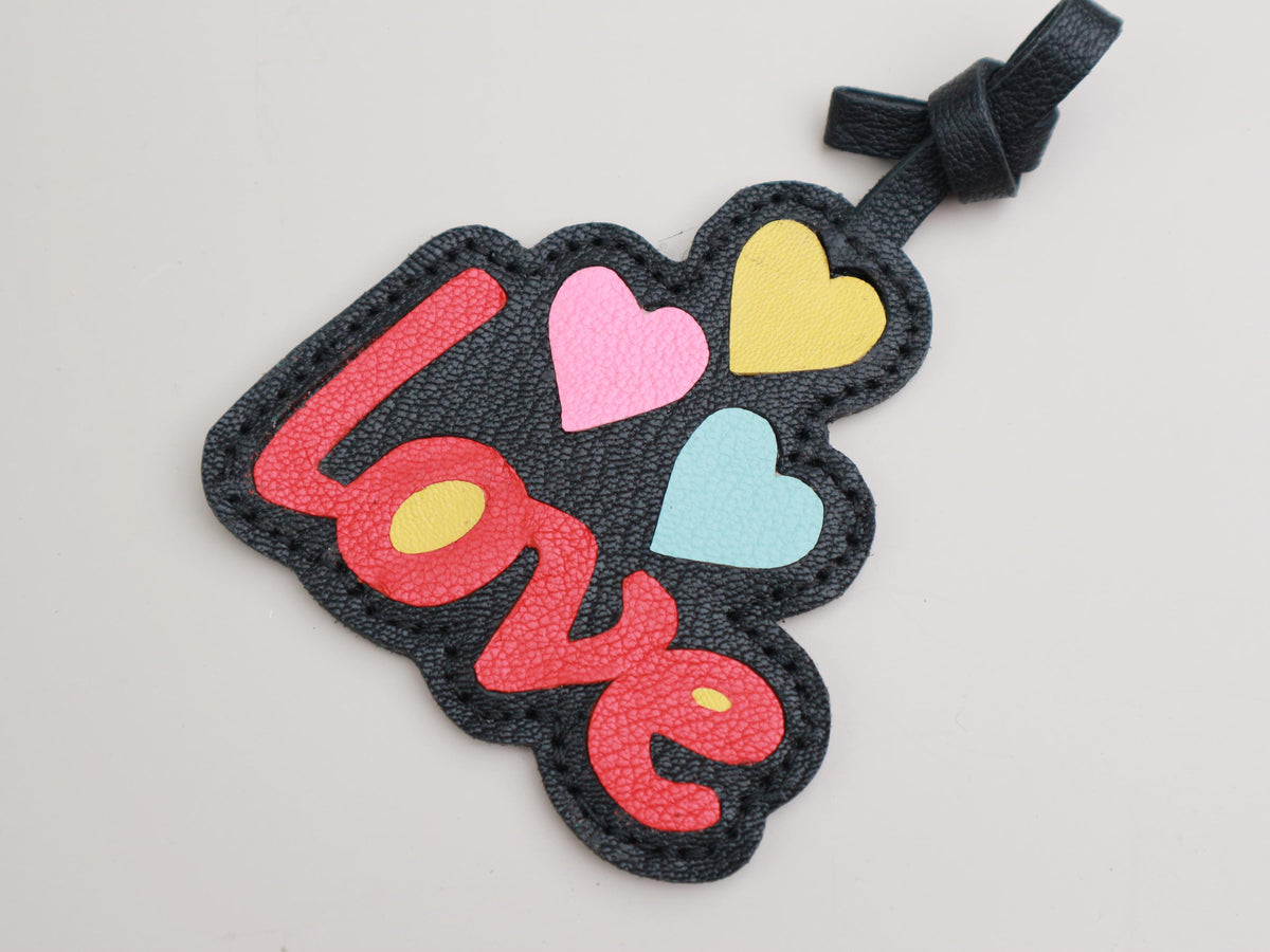 Leather Love bag Charm, Handmade Leather heart Bag Charm, Leather Handbag & Purse Charm, Love  heart Keychain,leather accessory gift