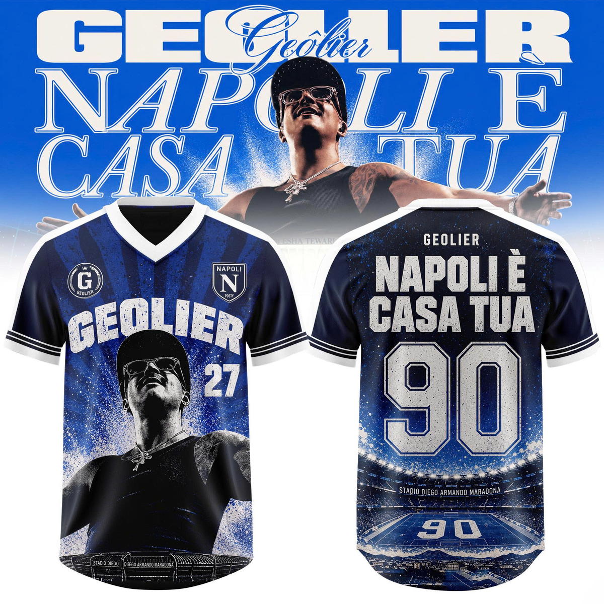 _  Geolier — Napoli È Casa Tua ’27 Hometown Jersey