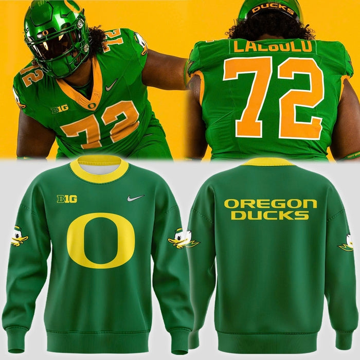 Special New Oregon Ducks Wordmark Uniform Sweat