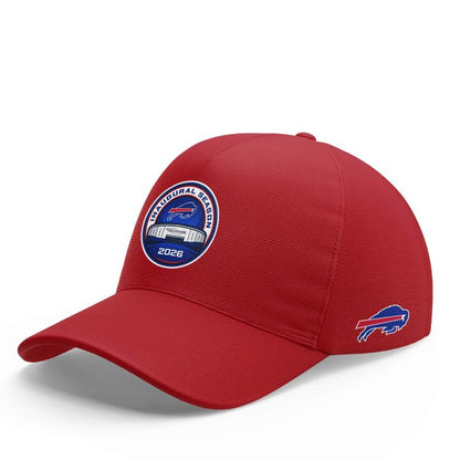 Buffalo Bills 2026 Highmark Stadium Inaugural Season Logo Hoodie (Red)
