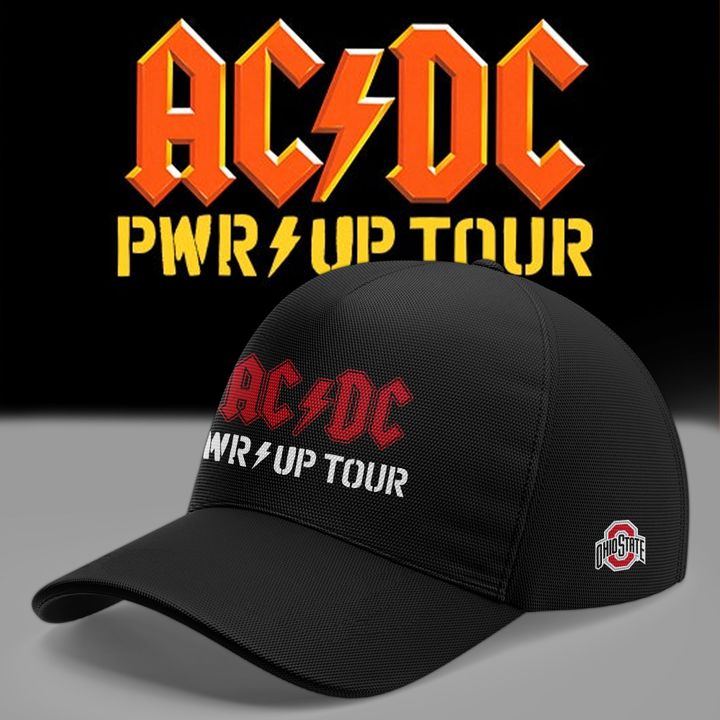 AC/DC x Ohio State Buckeyes Football - Power Up Tour 2026 T-Shirt