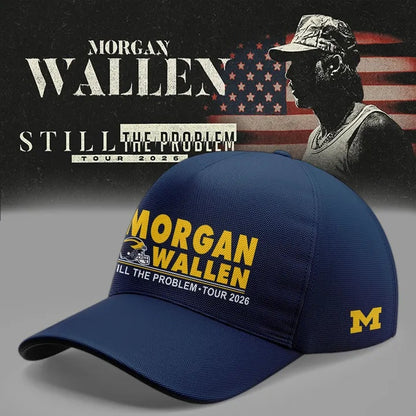 ..Morgan Wallen x Michigan Football Still The Problem Tour 2026 Limited Shirt v3