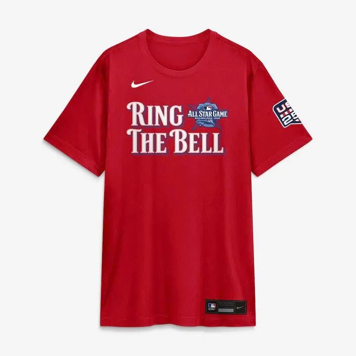 2026 All-Star Game Men's National League James Wood Nike Red Name &amp; Number T-Shirt