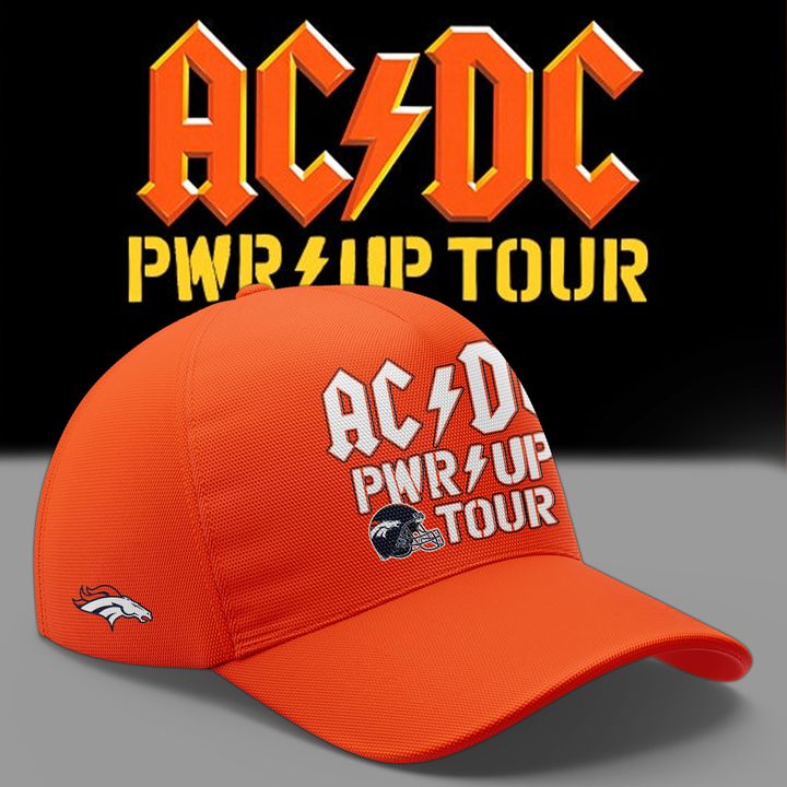 06. Newest Shirt AC/DC x Denver Broncos - Power Up Tour 2026 T-Shirt