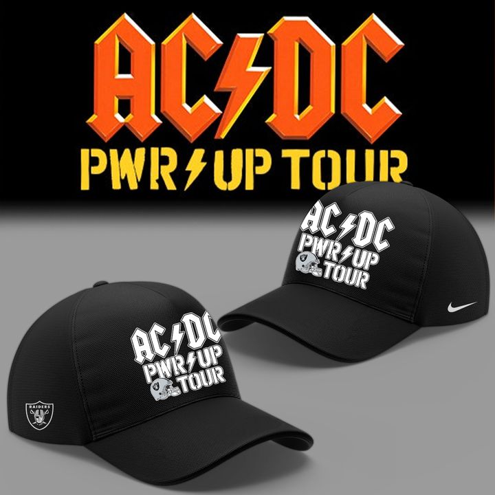 01.06. Perfect Tshirt AC/DC x Las Vegas Raiders - Power Up Tour 2026 T-Shirt