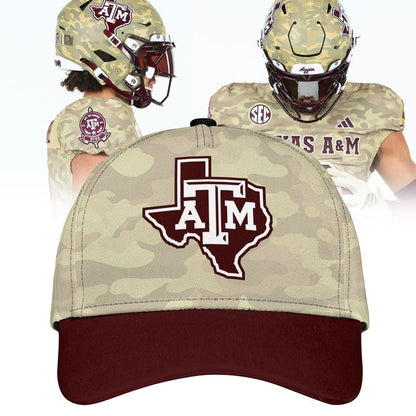 Texas A&amp;M Aggies Honor &amp; Support Camo Cap