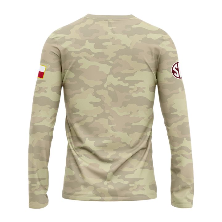 1. Texas A&amp;M Aggies Honor &amp; Support Camo Long Tee