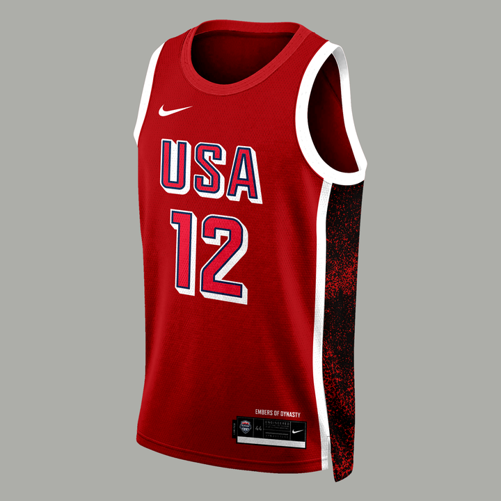 Caitlin Clark 12 USA Basketball Jersey 2026